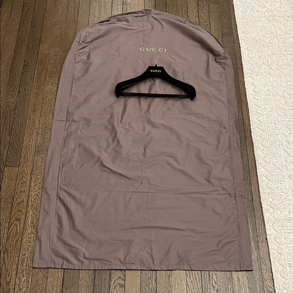Gucci Accessories - Gucci Brown Garment Bag with Hanger